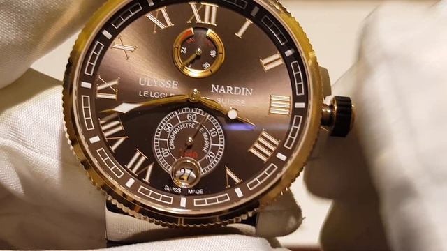 Ulysse Nardin Marine Chronometer Manufacture или эпатажа много не бывает! смотреть онлайн