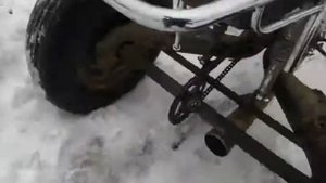 Трицикл из мопеда альфа. Очень просто