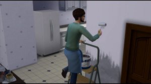 sims 4 lets paint the walls animation