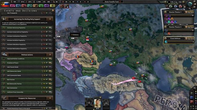 Instability in Russia! - In the Name of the Tsar! И да воспрянет Рим #1 смотреть онлайн