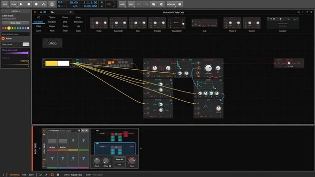 Как создать Генератив в Bitwig? Уроки