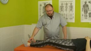 Упражнение для коленного сустава - Сгибание-разгибание колена лёжа