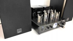 Ламповый интегральный усилитель HYPER SOUND AV-2030. Демонстрация.