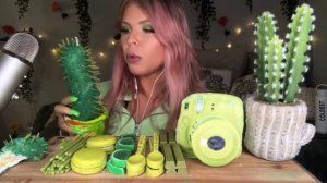 ASMR GREEN RELAXING SATISFACTORY FOR SLEEPING AND ETC - HUNNIBEE ASMR