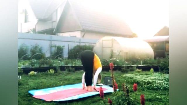 Приветствие Солнца Сурья Намаскар 54 круга с мантрами / Surya Namaskar 54 rounds with mantras