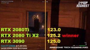 RTX 2080 Ti SLI vs RTX 3090 Benchmark | RTX 2080 Ti SLI Benchmark | RTX 2080 Ti NVLINK Part 2