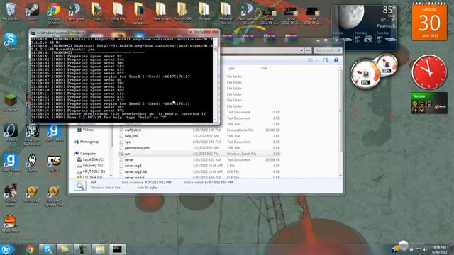 How to make a Bukkit Server 1.2.5 смотреть онлайн