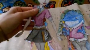 Бумажные куклы из Королевской академии (Regal Academy)