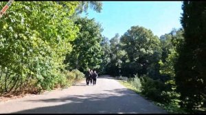 Москва  Через главный ботанический сад