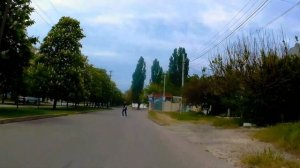 Каховка. Главными улицами города.