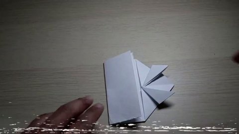 Оригами, поделки из бумаги! ЛЯГУШКА! #оригами, #лягушка, #поделкиизбумаги