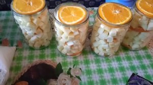 Рецепт консервированных кабачков как ананасы с апельсинами на зиму. Не отличить от настоящих!