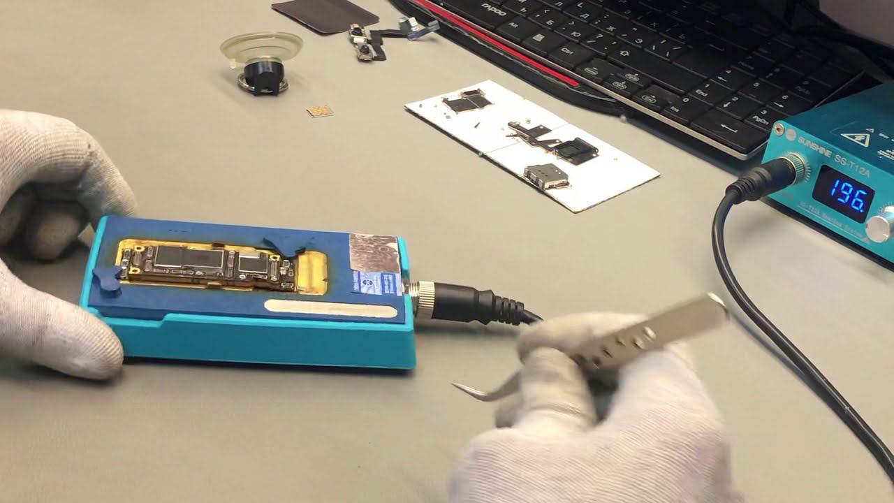 iPhone 11 нет сети отчет для клиента Ч2. Весь процесс смотреть онлайн