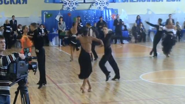 Витебская Снежинка 2011 видео, молодежь, латина, Самба смотреть онлайн
