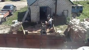стяжка по П образным плитам перекрытия.