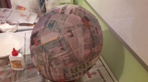 Как сделать круглую ПИНЬЯТУ? | Делаем основу для пиньяты | DIY