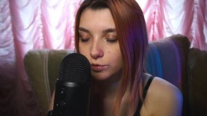 АСМР блеск для губ ? звуки рта и шепот / asmr lipgloss / mouth sounds  / blue yeti