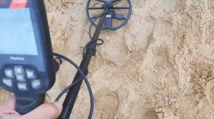 Тест Nokta Simplex ULTRA на пляже. Серебряная цепочка