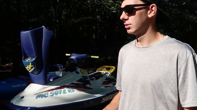 1996 Seadoo Gsx jet ski WALKAROUND смотреть онлайн