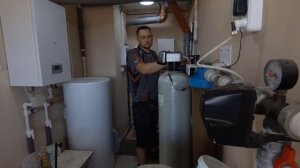 Перезасыпка колонны умягчителя и ремонт клапана Clack в поселке Супсех