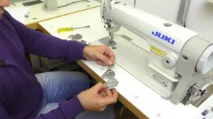 Особенности работы на прямострочной промышленной машине