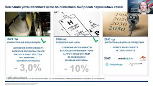 Климатическая стратегия Северсталь: вызовы и возможности