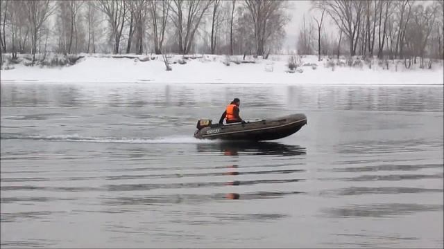 Лодка Гидра 380 Комуфляж (Лес)    Сузуки 15