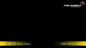 Римская свеча Roman candle (8/1,5) GWL-0013B