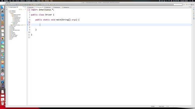 Java: Inheritance Example part 2 смотреть онлайн