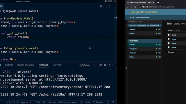 Django 4.x ORM Course | String Representation of any Object