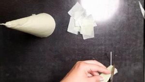 Делаем елочку из гофрированной бумаги! Готовимся к Новому году и рождеству! Елка на новый год !