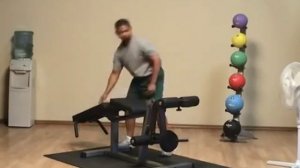 Тренажер сгибание-разгибание ног Body-Solid GLCE365 на свободном весе