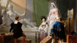 Картины из коллекции Лувра Париж Paintings from the collection of the Louvre Paris