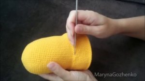 Колокольчик крючком.  Часть 1.