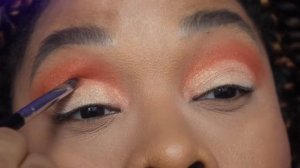 Spring Peachy Makeup Look using ABH Norvina Vol. 3