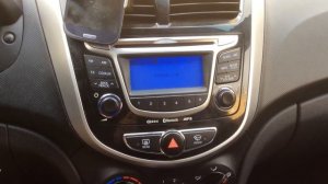 Как звонить с руля Hyundai Solaris (дорестайл)