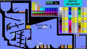 Algodoo Marble Tour - Race 5: Factory
