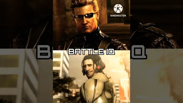 Albert Wesker(Resident Evil) v.s Jetstream Sam(Metal Gear Rising)