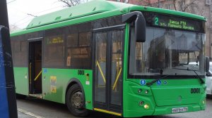 ЛиАЗ-5292.67 (CNG) (Weichai WP7NG280E51 & Fast Gear FC6A140RB) | борт 0001 | Маршрут 2 | Оренбург