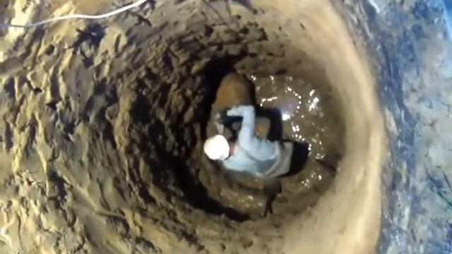 КРОТОКОП-Камни в колодце-Копаем колодец
