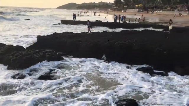 Famous Beaches of Goa anjuna beach