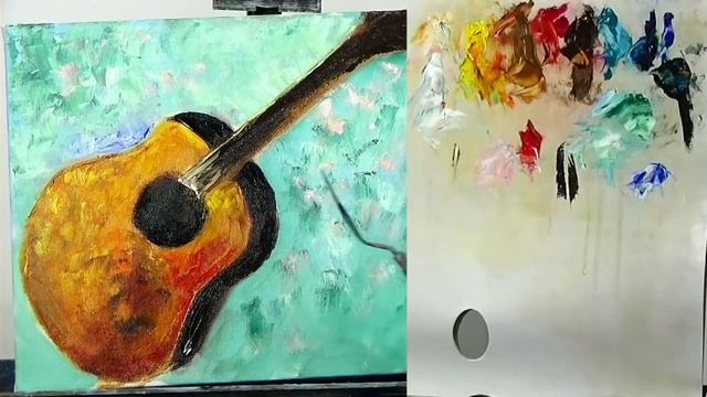 Волшебный Мастихин. Техники и приёмы работы мастихином. Онлайн практикум с Татьяной Букреевой