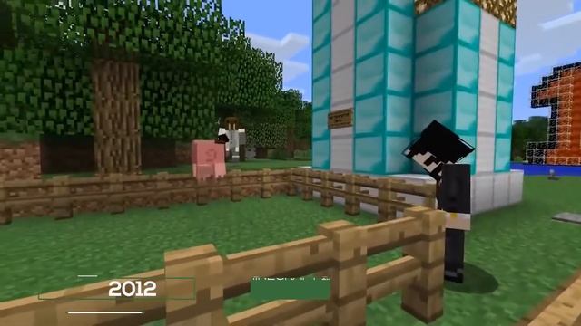 Полная Эволюция Майнкрафта 2009 - 2020! Все Обновления и Старые версии Minecraft