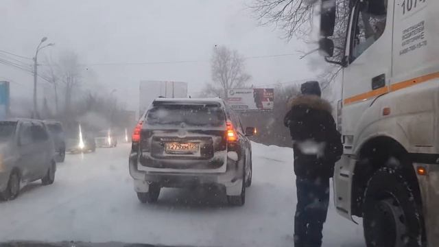 снег в Хабаровске смотреть онлайн