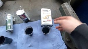 Результаты промывки дизеля BMW  с помощью GAT и BG109