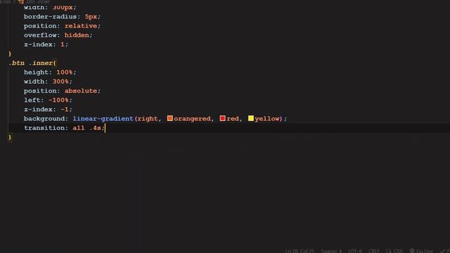 Gradient Button Hover Animation | CSS Animation Tutorial