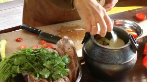Ребра по афгански в афганском казане. Чо ПОХАВАТЬ.