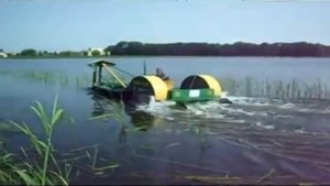 ЛК-12 Лодка-косилка для уборки камыша