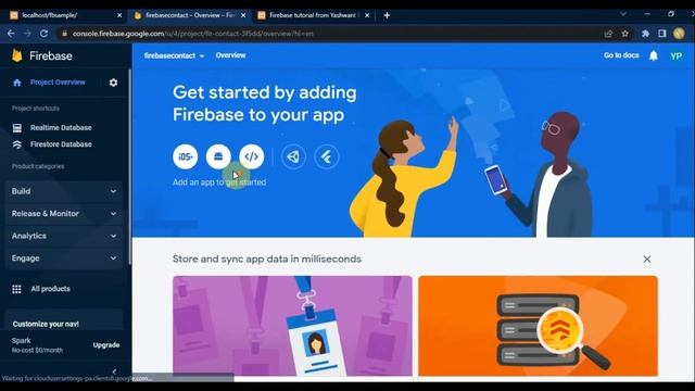 Google Firebase RealTime Database -Creating a website in HTML/JS that stores data in Firebase смотреть онлайн