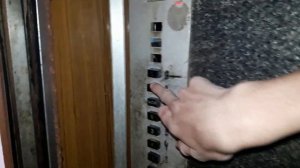 Обоссаный лифт МЛЗ 320 кг 0.71 м/с + неисправная станция управления